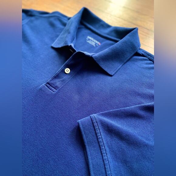 UNTUCKit ‘Gondola’ Navy Blue Pima Cotton Polo sz XLarge - Picture 2 of 7